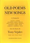 Tony Vejslev:<BR>'Old Poems - New Songs' - Songbook with CD