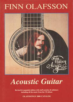 Finn Olafsson:<BR>\'Acoustic Guitar\' - Guitar TAB music book