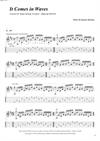 "It Comes In Waves' by Kasper Søeborg<BR>Album: "Evocation"<BR>PDF sheet music / TAB for download<BR>Alternative tuning: D-A-D-G-A-E