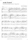 "At the Festival" by Finn Olafsson<BR>Album: "Acoustic Guitar 1"<BR>PDF sheet music / TAB for download<BR>Standard guitar tuning: D-A-D-F#-A-D