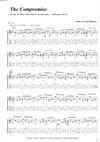 "The Compromise" by Finn Olafsson<BR>Album: "Acoustic Guitar 1"<BR>PDF sheet music / TAB for download<BR>Standard guitar tuning: E-A-D-G-B-E