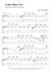"A New Years Eve" by Finn Olafsson<BR>Album: "Acoustic Guitar 3"<BR>PDF sheet music / TAB for download<BR>Alternative guitar tuning: E-A-D-F#-B-E