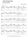 "At The Country Fair" by Finn Olafsson<BR>Album: "Music From North Sealand"<BR>PDF sheet music / TAB for download<BR>Guitar tuning: D-A-D-G-A-D