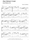 "King Valdemar's Castle" by Finn Olafsson<BR>Album: "Music From North Sealand"<BR>PDF sheet music / TAB for download<BR>Guitar tuning: D-A-D-G-A-E