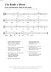 "The Banks o'Doon"<BR>By Tony Vejslev & Robert Burns<BR>From the songbook/CD set "Old Poems - New Songs"<BR>Sheet music