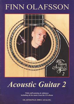 Finn Olafsson:<BR>\'Acoustic Guitar 2\' - Guitar TAB music book