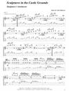 "Sculptures in The Castle Grounds" by Finn Olafsson<BR>Album: "Music From North Sealand"<BR>PDF sheet music / TAB for download<BR>Guitar tuning: D-A-D-G-A-E